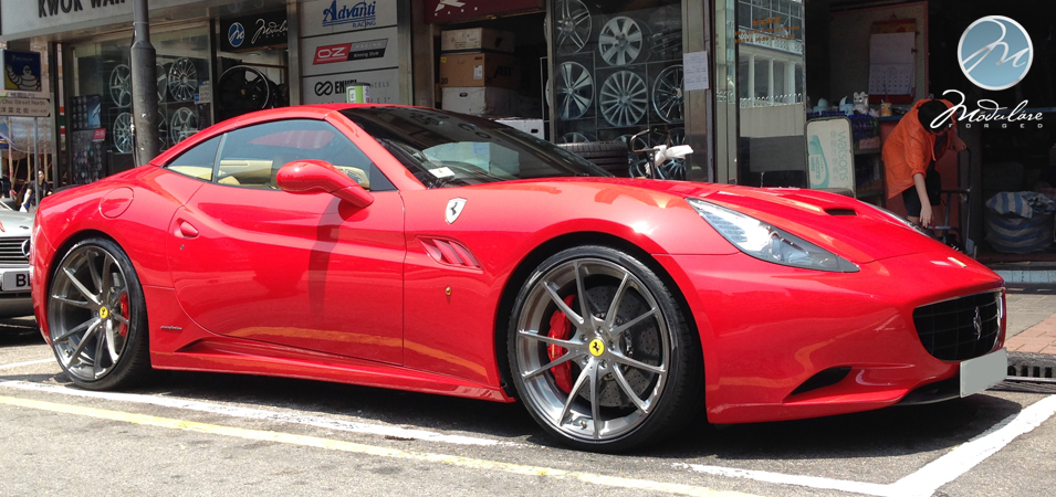 Ferrari California | Modulare B31 21×9 F, 22×12 R | Modulare Wheels